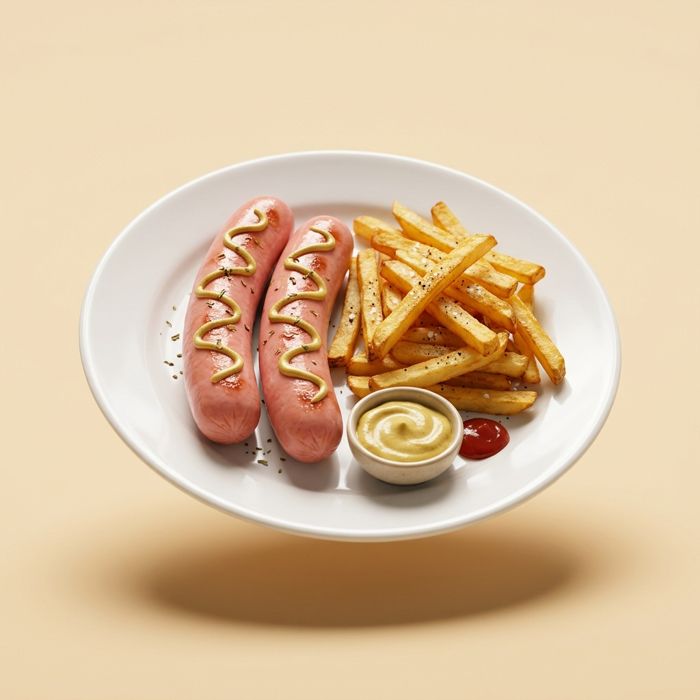 Würstel e patate