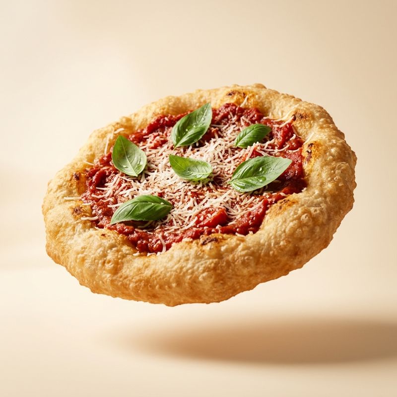 Montanara classica · fritta e al forno